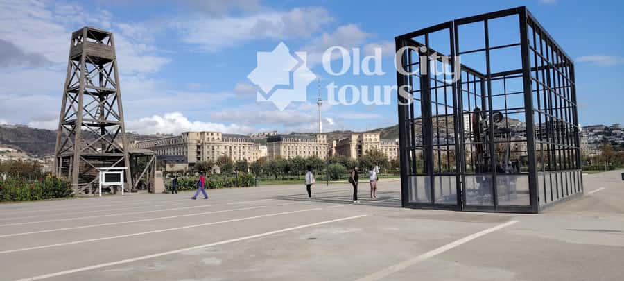 Baku: Candy Mountain, Pink Lake, Besh Barmag Dag and Mosque - The Khizi lunch stop is convenient, but check the bill