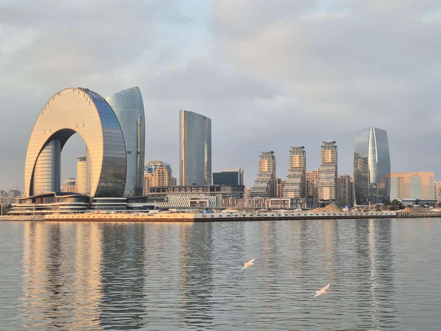 Baku: Caspian Sea Boat Tour with City Skyline Views - Sunset or city lights: choosing your departure