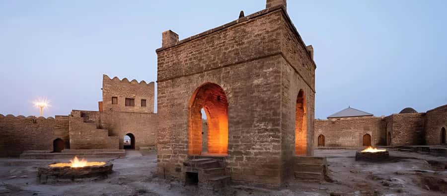 Baku: Gobustan & Absheron with Mud Volcanoes & Fire - The route from Gosha Gala Gapysy to Bibiheybat