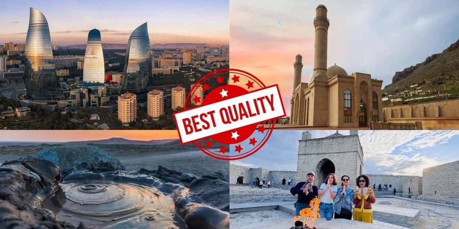 Baku: Gobustan and Absheron Adventure Tour - Yanar Dag is a short, dramatic finale