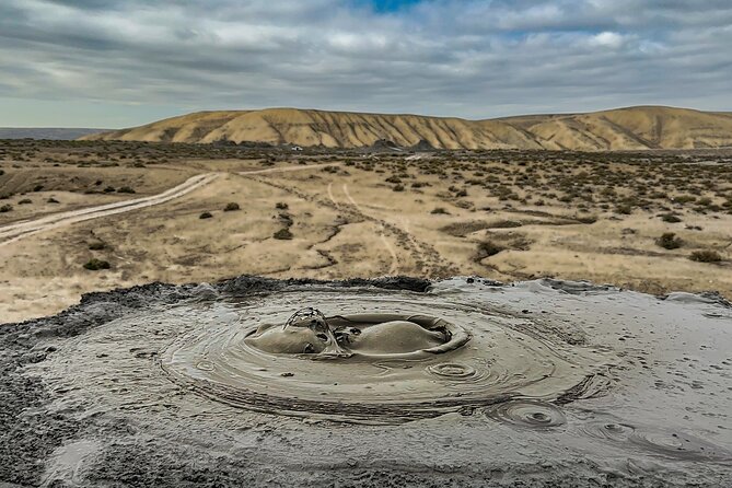 Baku: Gobustan, Mud Volcano, Fire Temple & Burning Mountain - Bibi-Heybat Mosque in only 20 minutes