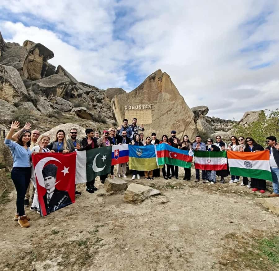 Baku:Gobustan Mud Volcanoes Temple & Entry tickets included - Gobustan’s petroglyphs put Azerbaijan’s past in view