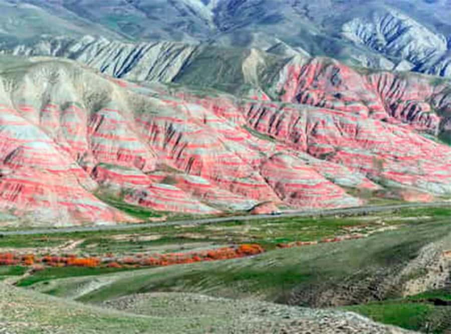 Baku: Guba & Sahdag Tour Lunch included and Laza Waterfall - Candy Cane Mountain in 50 minutes