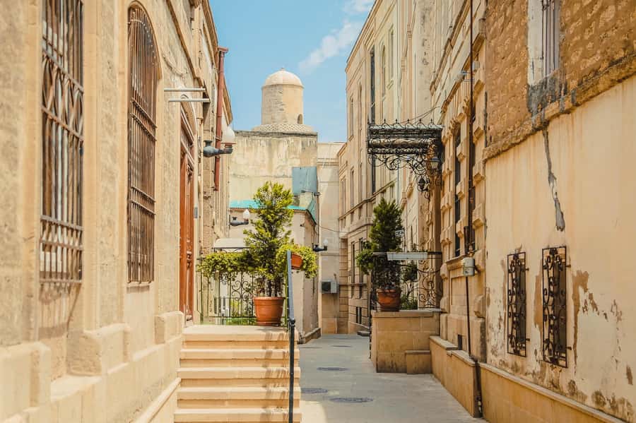 Baku Old Town Walking Tour - City walls, defense towers, and Caspian views