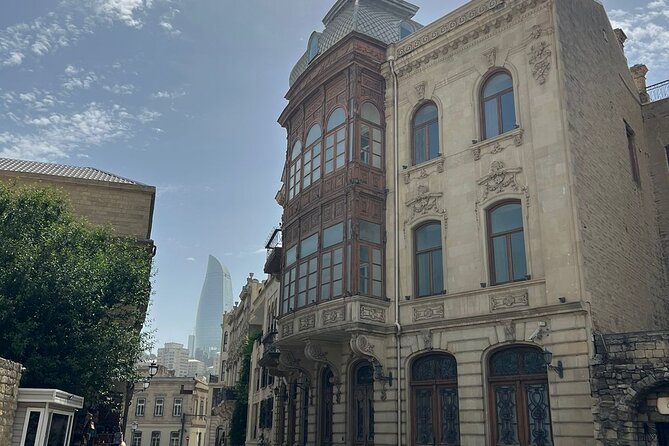 Baku's Ancient Heart - Tiny books and a poet carved in stone