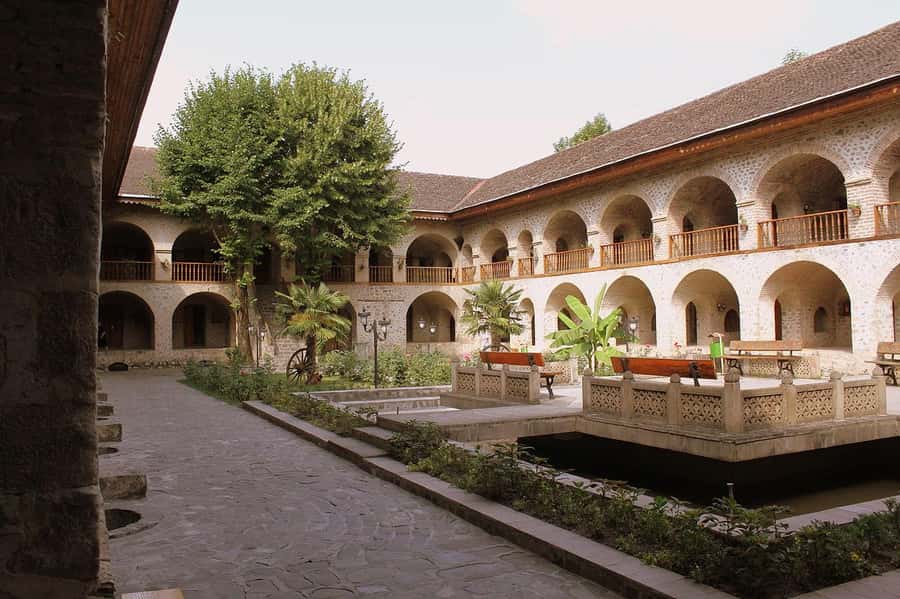 From Baku: 2-Day Private Tour to Sheki with Overnight Stay - Arriving in Sheki and seeing the Khan Palace