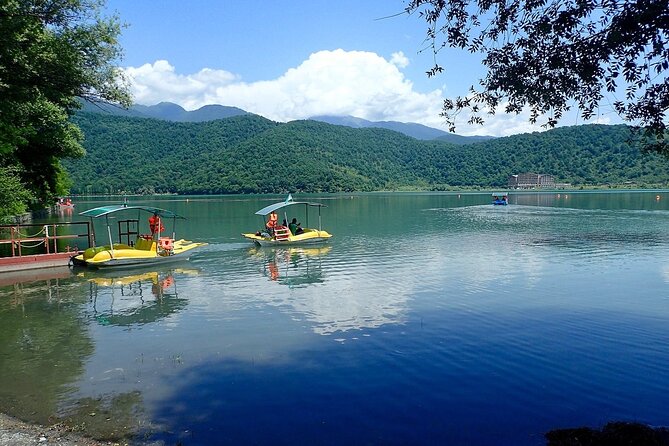 Gabala + Shamakhi tour (by Old City Tours) - Nohur Lake offers a short forest pause