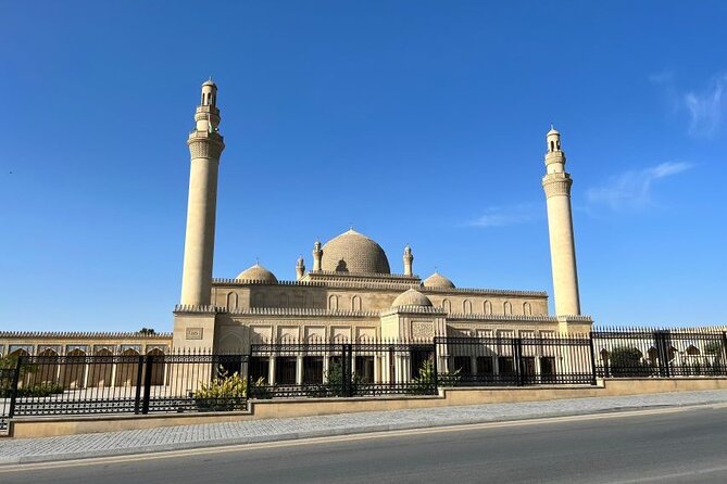 Gabala-Shamakhi-Tufandag-Nohur lake-Waterfall tour From Baku - Shamakhi’s Juma Mosque gives the route historical weight