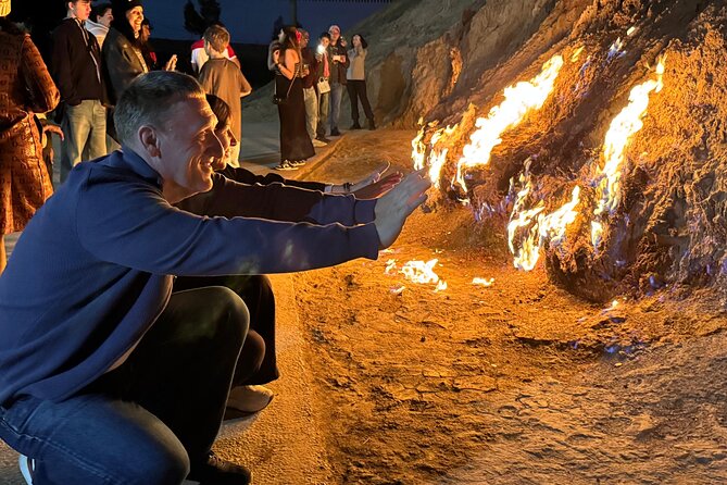 Gobustan & Mud, Fire Temple, Burning Mountain (Group & Private) - Yanardag gives the day its most dramatic image