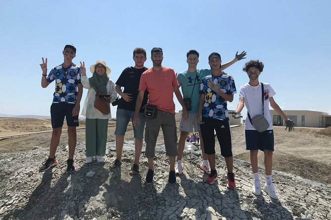 Gobustan-Mud Volcan-Fire Temple and Mountain Tour/Entrance inc - Ateshgah Fire Temple explains Azerbaijan’s sacred flames