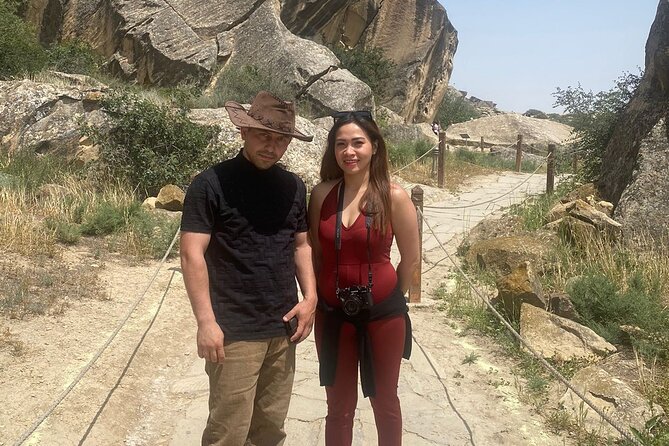 Gobustan, Mud Volcano, Burning Mountain and Fire Temple Tour - Cold mud volcanoes near the Caspian Sea