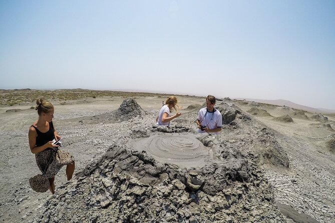 Gobustan, Mud volcanoes, Fire temple, Fire mountain GROUP TOUR - Why this day makes sense from Baku