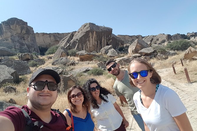 Gobustan Tour and Mad Volcanoes - tour to stone age - Mud volcanoes add an odd and memorable second act
