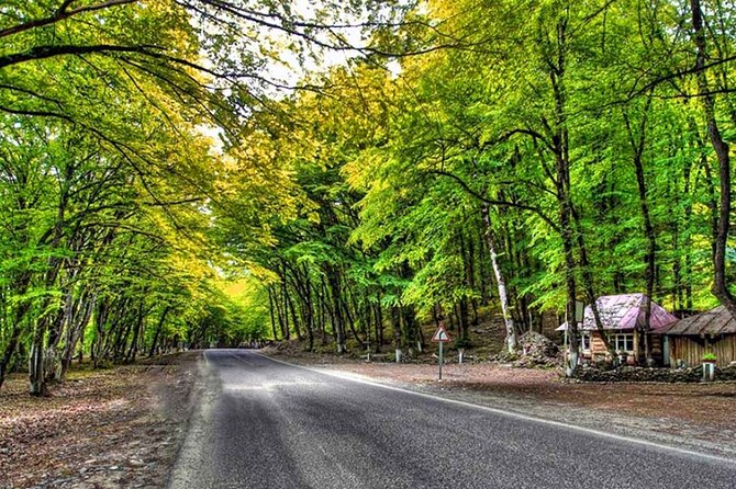 Guba Shahdag Azerbaijan Discover Nature’s Winter Wonderland - The road north from Baku