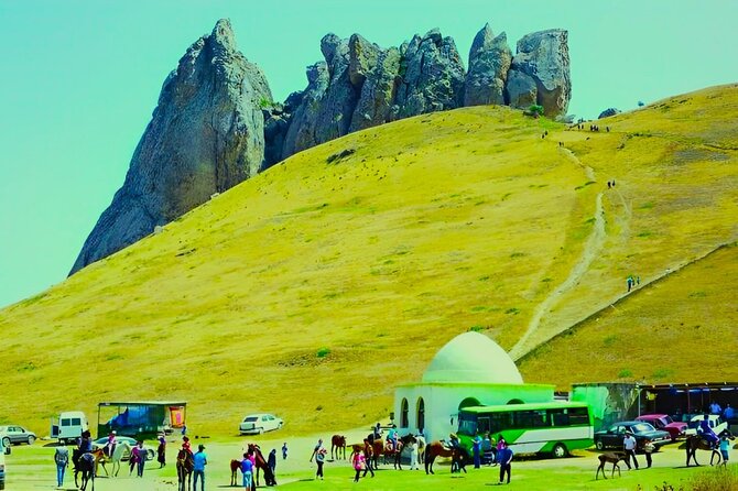 Half Day Candy Mountains and Beshbarmag Private Tour - Candy Cane Mountain and the colored Khizi hills