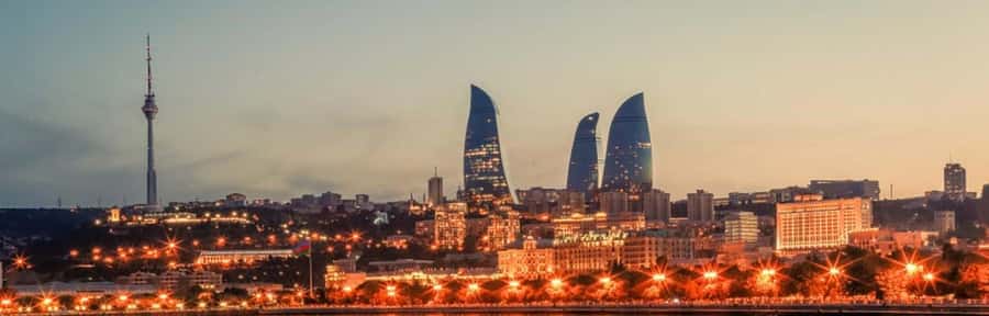 Panoramic Night Baku with Azerbaijan Tour - Meeting at Baku’s Old City gates