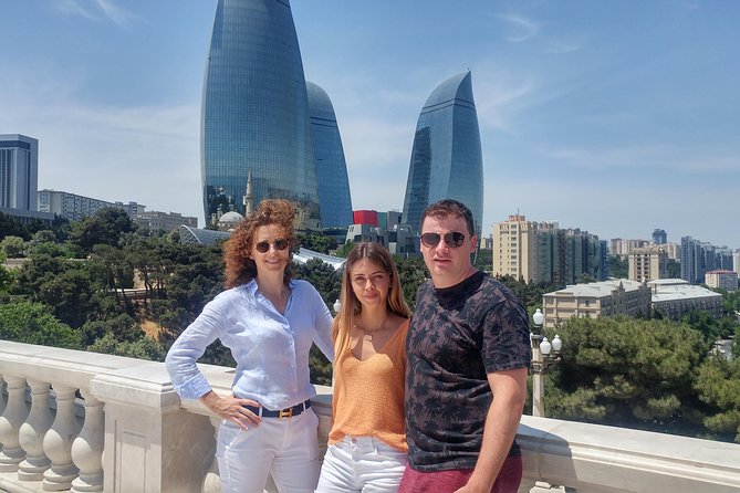 The Best Baku City Tour - Fountains Square and the grand public buildings
